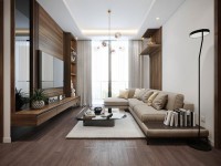 Thiết kế nội thất chung cư hiện đại sang trọng Lạc Hồng Lotus