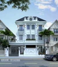 Thiết kế kiến trúc biệt thự tân cổ điển cho biệt thự - Anh Liêm