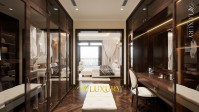 Thiết kế kiến trúc, nội thất biệt thự tân cổ điển Cao Cấp tại Việt Hưng