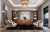 Thiết kế nội thất biệt thự Nam Định cao cấp, hiện đại, sang trọng